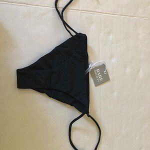 Bare Society KORA BOTTOM Style Bikini Black Size Small NWT